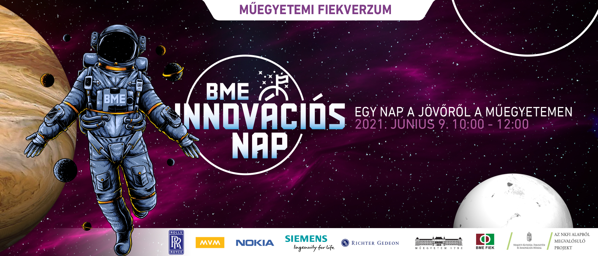 Lezajlott ügyfelünk, a BME-FIEK Innováció napi nagyrendezvénye