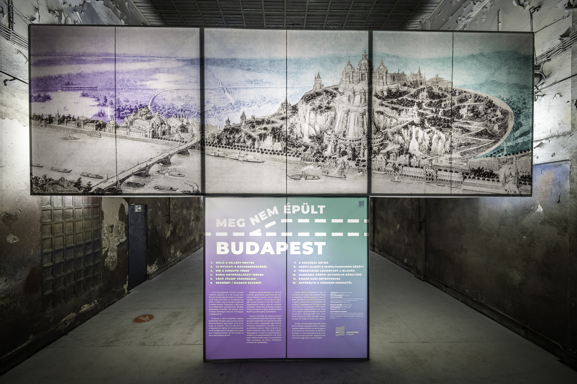 Budapest közlekedési vízióit összegzi ügyfelünk, a Közlekedési Múzeum új időszaki kiállítása